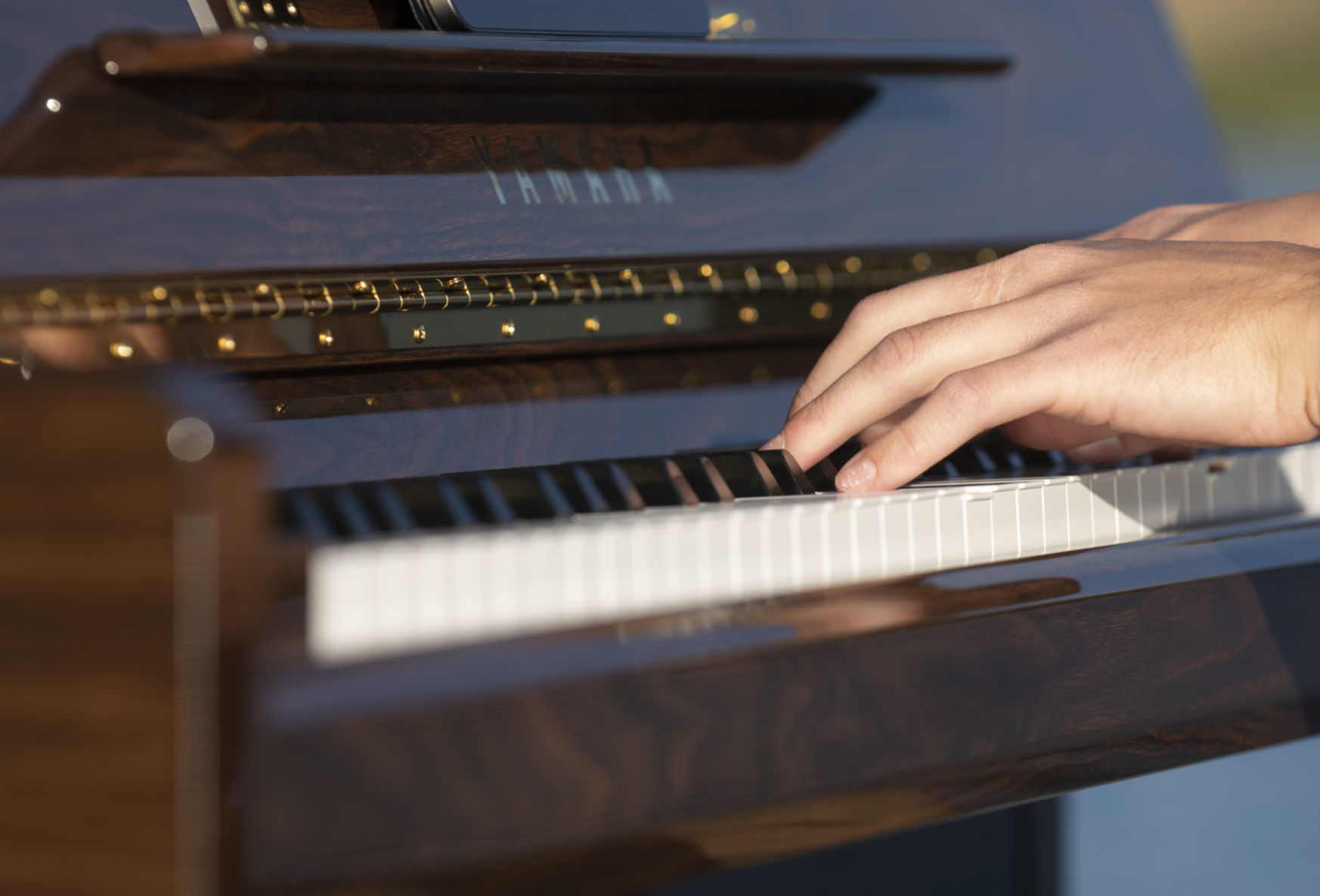 Pianist partakes in virtual music competition
